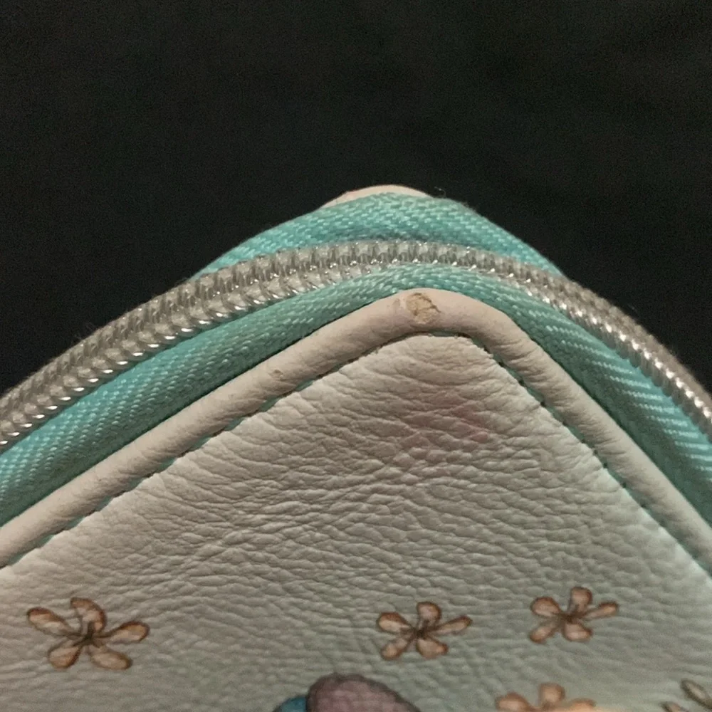 Disney x Loungefly Stitch Pastel Small Zip Around Wallet Card Case